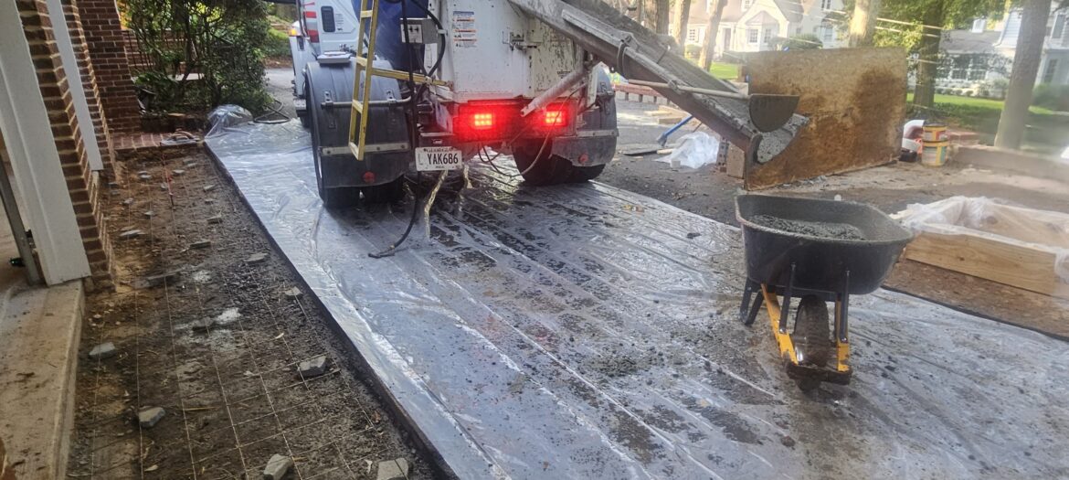 Our Work Quick Mix Concrete